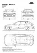 Audi RS4 Avant 2019 года (WW)